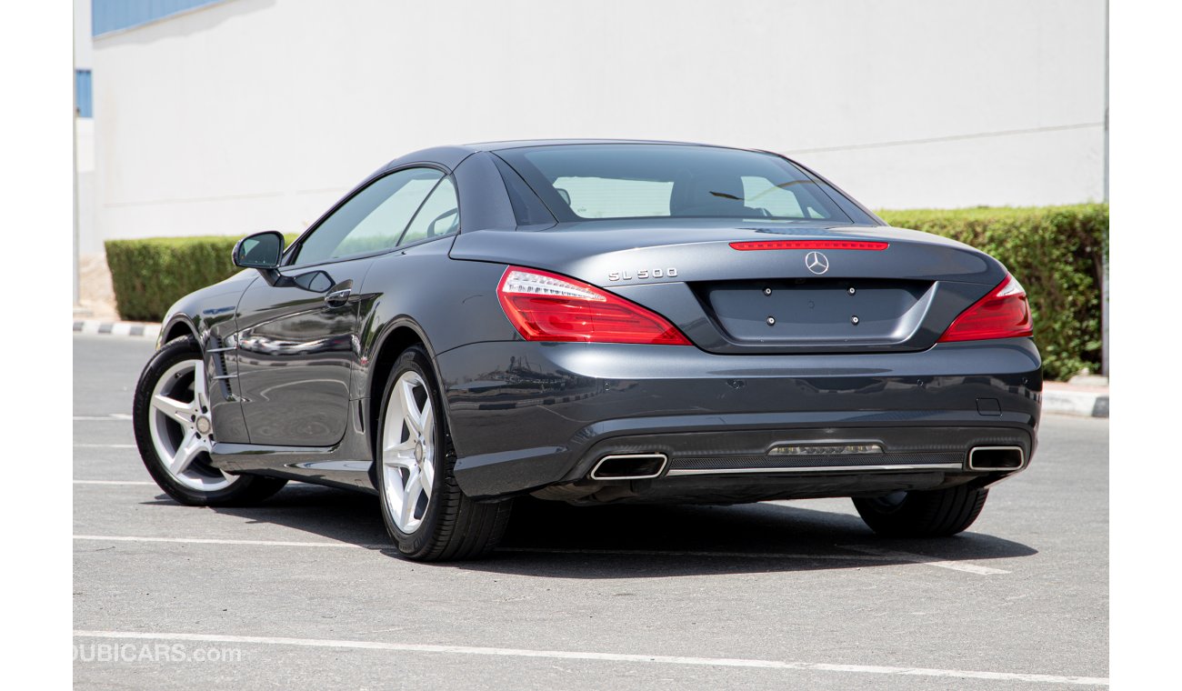 مرسيدس بنز SL 500 IMPORTED FROM GERMANY - ASSIST AND FACILITY IN DOWN PAYMENT - 2510 AED/MONTHLY