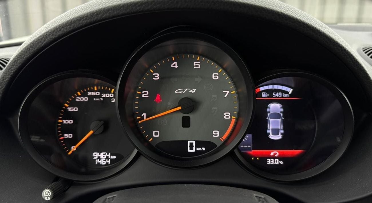بورش كايمان 718 GT4 4.0L (420 HP) M/T