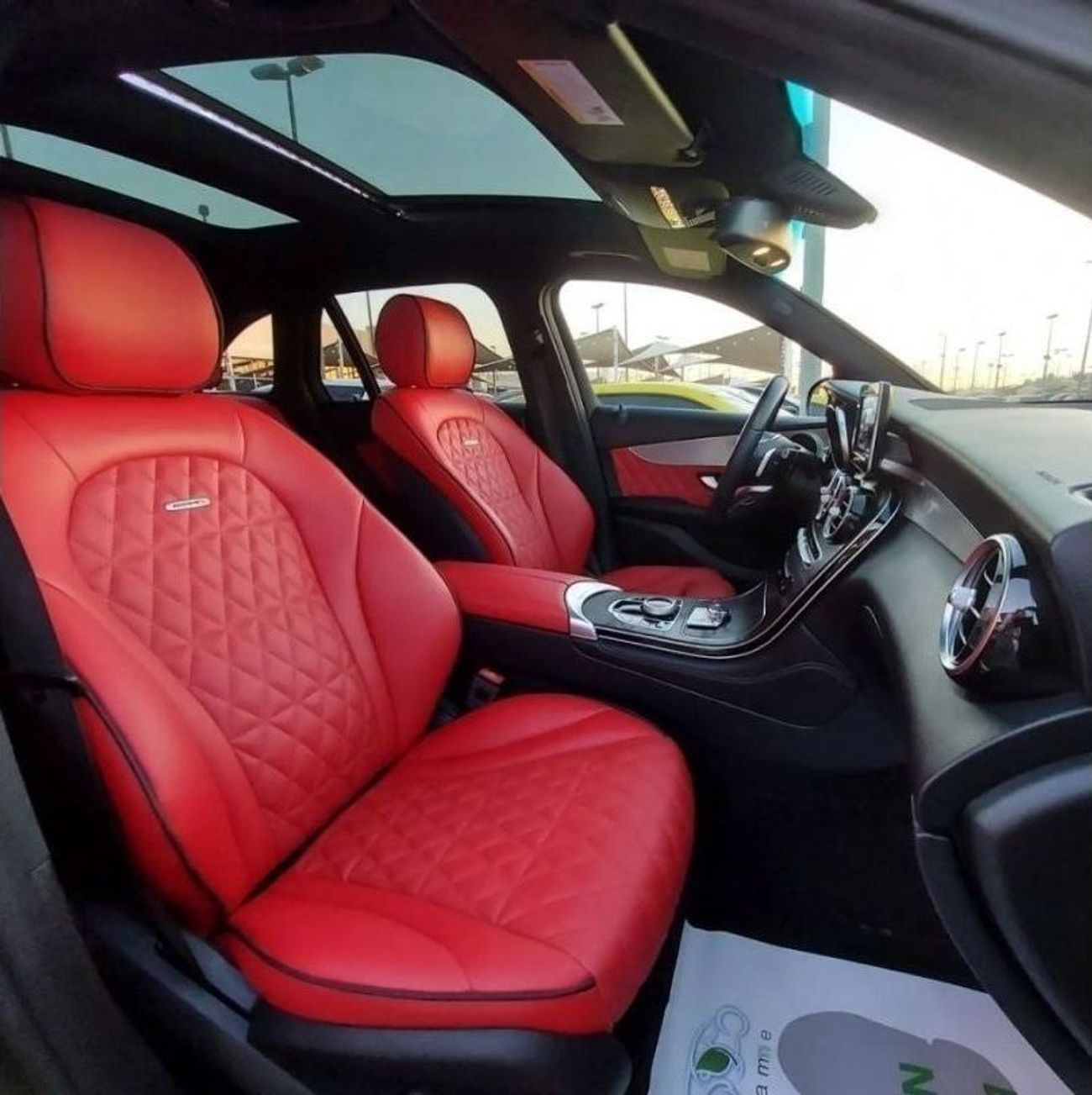 مرسيدس بنز GLC 300 رقم1وارد أمريكي بنوراما سرفيس كامل توايرجديدة