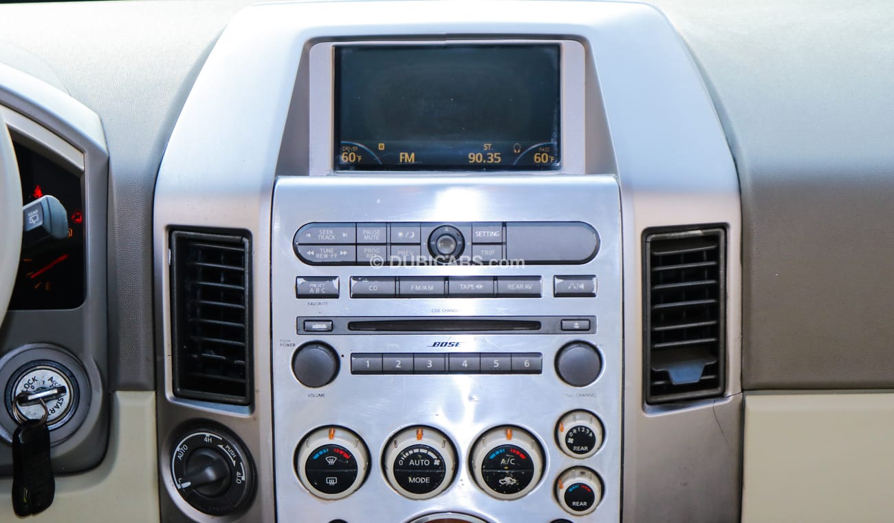 Infiniti QX56 Gulf model 2007 No. 1, white color, hole diaphragm, sensors, installed in excellent condition, you d