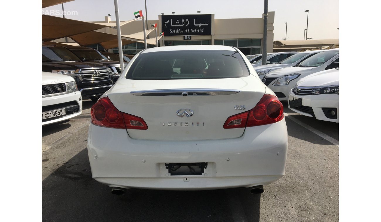 Infiniti G25 we offer : * Car finance services on banks * Extended warranty * Registration / export services