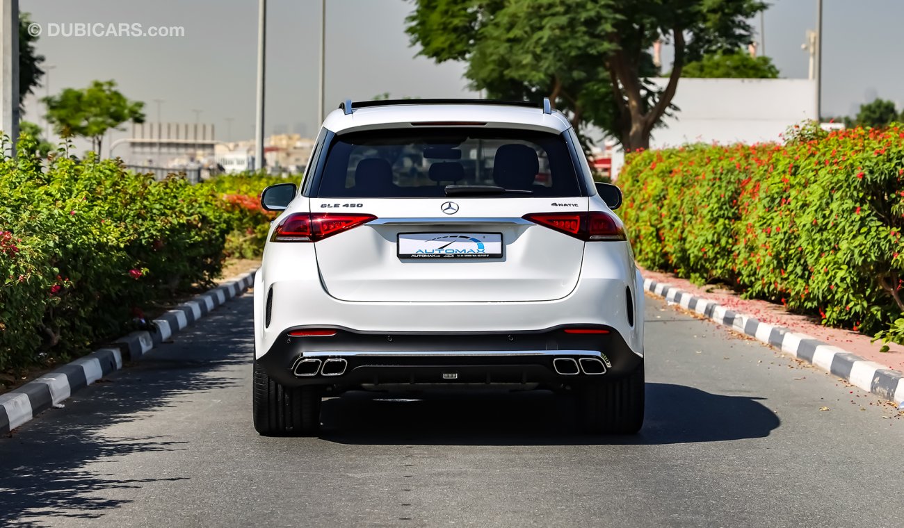 مرسيدس بنز GLE 450 AMG 4MATIC , SUV , خليجية 2021 , 0 كم , مع ضمان 3 سنوات أو 100 ألف كم