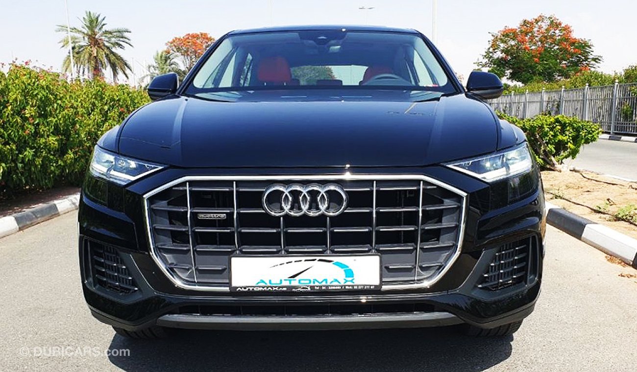 Audi Q8 Quattro 2020, 3.0L V6, 55TFSI, 0km with 3 years or 100,000km Warranty