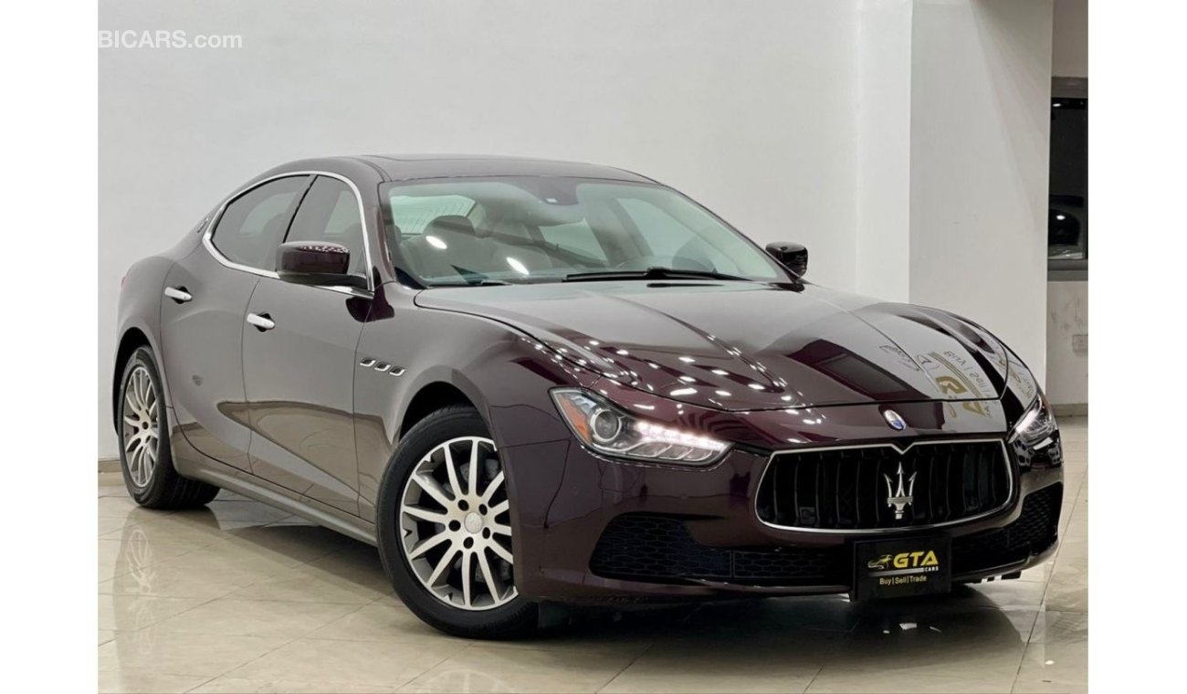 مازيراتي جيبلي 2014 Maserati Ghibli, Full Service History, GCC