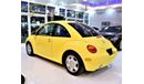 Volkswagen Beetle AMAZING Volkswagen Beetle 2003 Model!! in Yellow Color! Japanese Specs