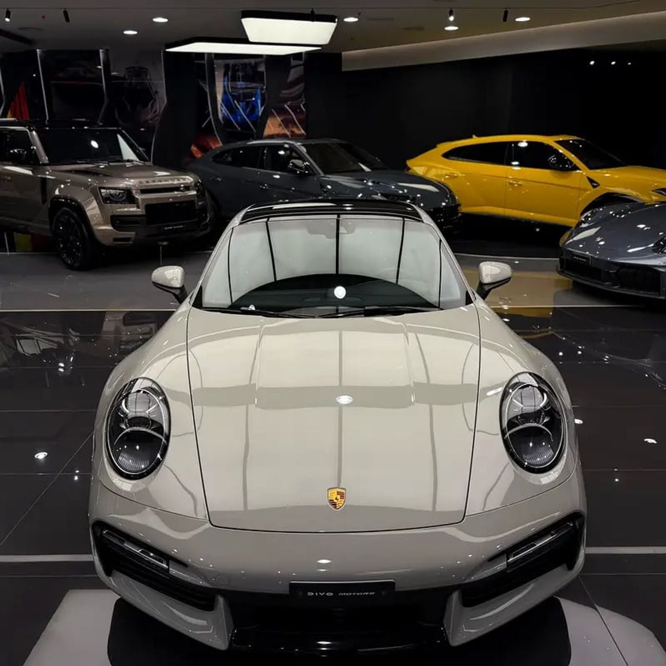 Porsche 911 Turbo S 3.8L (530 HP) Convertible 911 TURBO S GCC NARDO GRAY