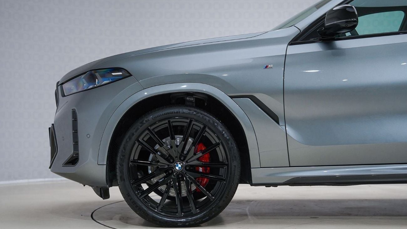 BMW X6 40i M Sport 3.0L | AED 4,624 PM | Warranty Sept-2027 | GCC