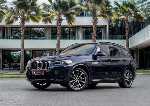 بي أم دبليو X3 XDRIVE 30i M SPORT X3 M-Kit | 3,428 P.M | 0% Downpayment | Agency maintained!