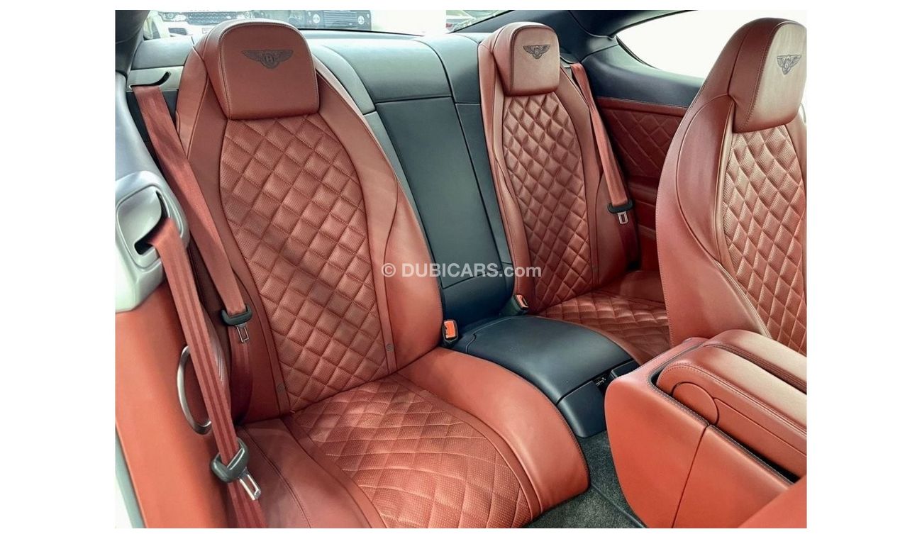 Bentley Continental GT 2016 Bentley Continental GT V8 S Mulliner, Full Bentley History, Warranty, Low kms, GCC