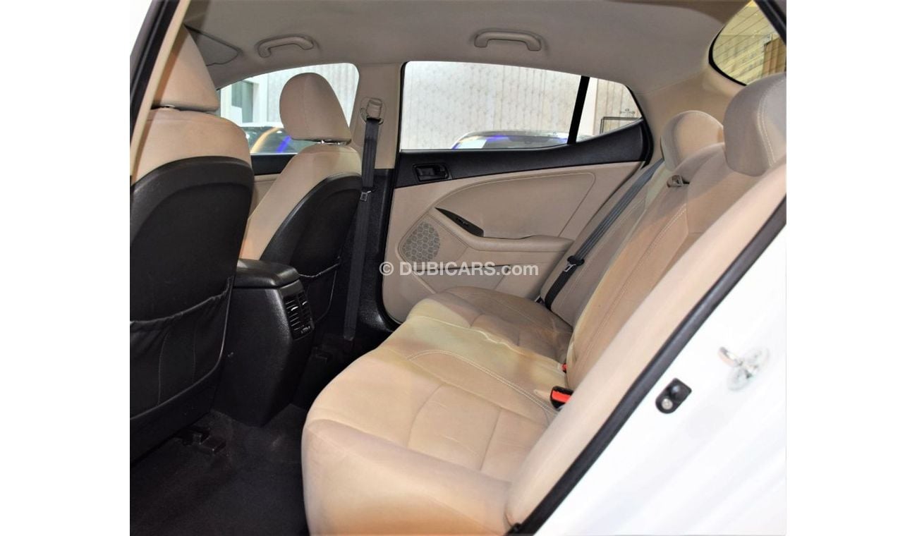 Kia Optima PERFECT CONDITION KIA Optima 2014 Model!! in White Color! GCC Specs