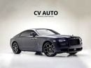 Rolls Royce Wraith Black Badge | GCC Spec | Matte Black | 624 HP V12