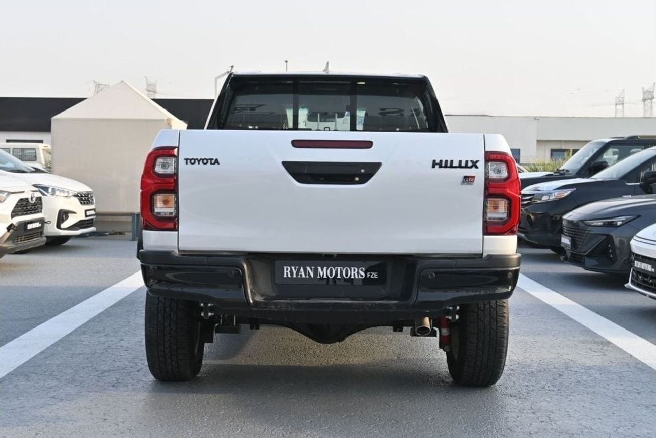 تويوتا هيلوكس Toyota Hilux GR Sport 4.0L V6, Petrol, 4WD, Pickup, Model 2024, Color White