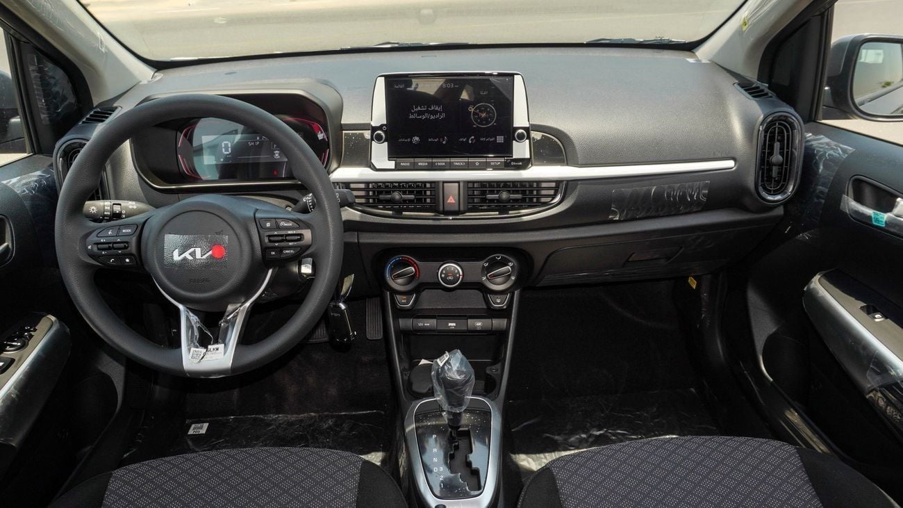 Kia Picanto Brand New Kia Picanto 2025 for Export 1.2L 2WD Petrol|Grey/Black|N-PIC-1.2-P-25|