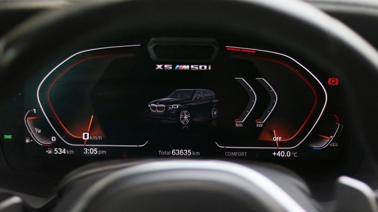 BMW X5 M50i 4.4L | Agency Warranty | Complete Service History | Zero Downpayment Support |