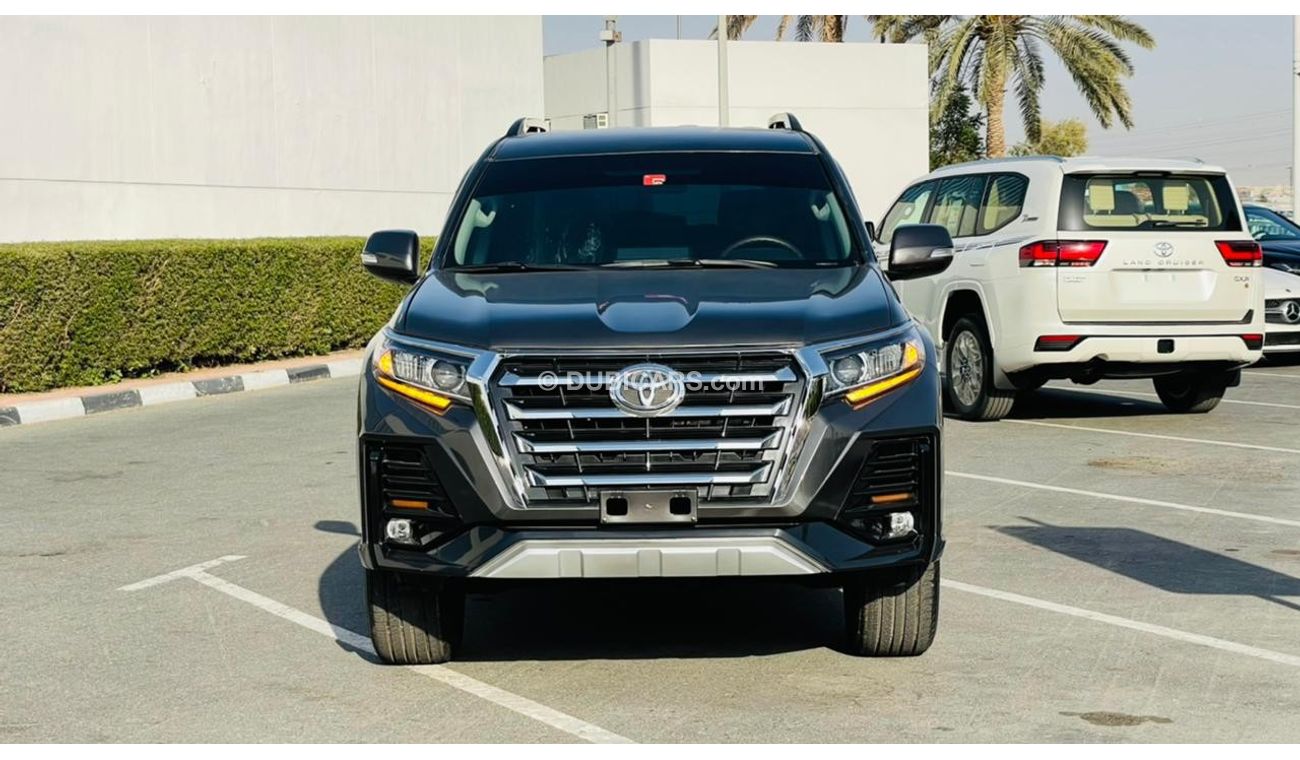 تويوتا برادو 2015 Grey *Limgene Body Kit* V6 4.0 CC Petrol [LHD] Original Leather 7 Electric Seats {Tesla Screen}