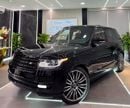 لاند روفر رينج روفر Supercharged 5.0L SUPERCHARGED VOGUE V8 || GCC II FULLY LOADED || CHASSIS ACCIDENT FREE || RED INTER