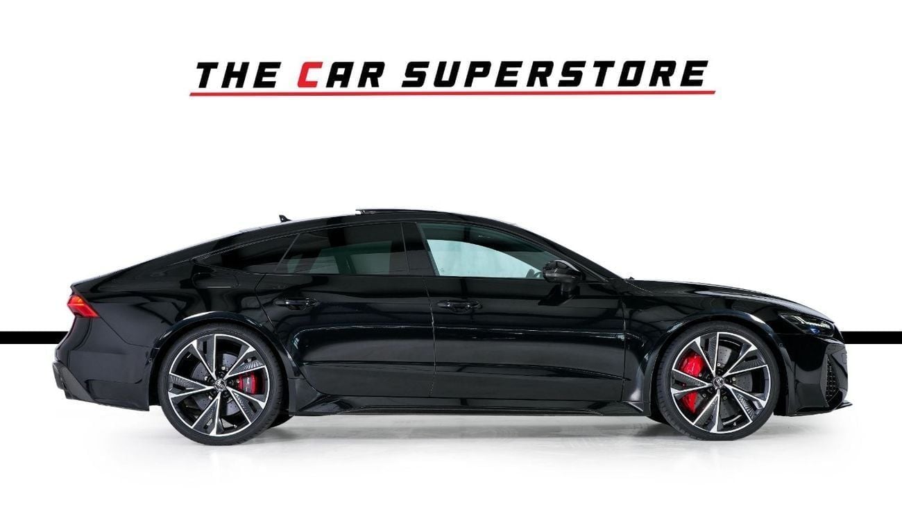أودي RS7 SPORTBACK Carbon Fiber Package-Audi Ceramic Braking System-Red Calipers-Premium Leather Interior