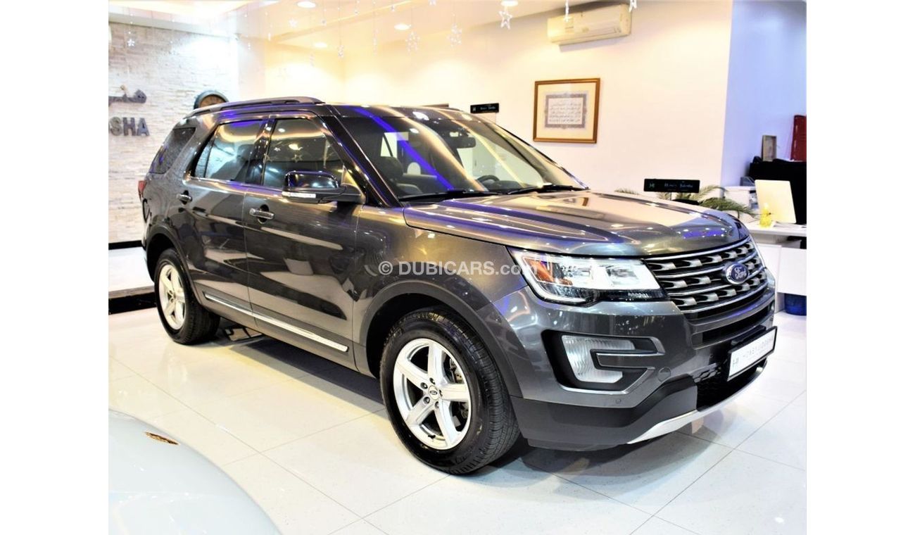 Ford Explorer AMAZING Ford Explorer XLT 2016 Model!! in Grey Color! GCC Specs