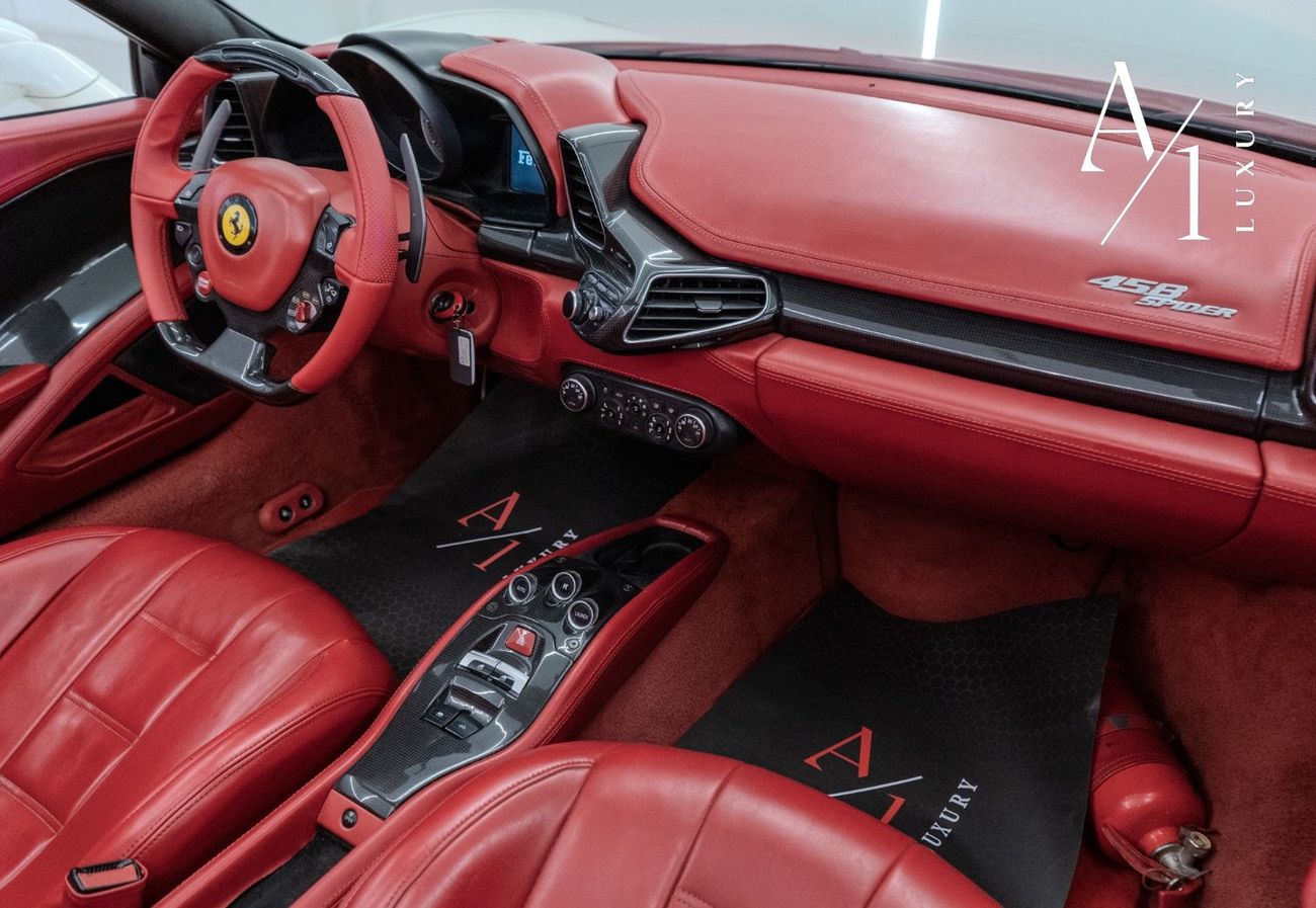 Ferrari 458 Spider 2014 Ferrari 458 Spider, Excellent Condition, Carbon  Fibre Package, Fully Loaded, GCC Spec