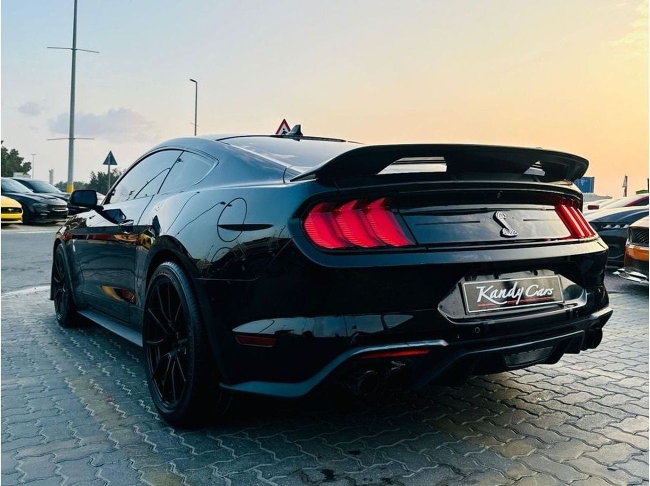 فورد موستانج GT | Monthly AED 1500/- | 0% DP | Super Snake Bodykit | Custom Rims | # 90137