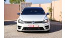 Volkswagen Golf Volkswagen Golf R 2016 GCC under Warranty with Flexible Down-Payment.