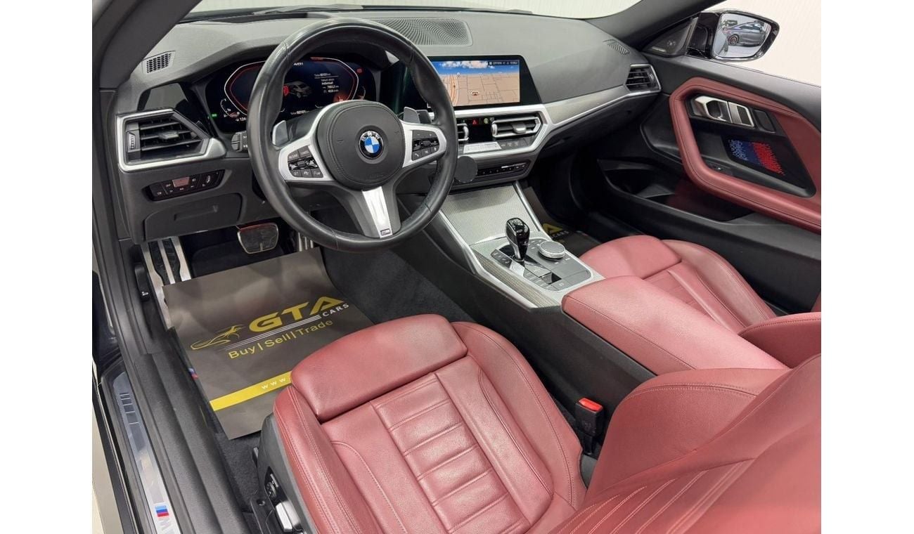 BMW M240i xDrive 3.0L 2022 BMW M240i xDrive, BMW Warranty + Service Pack, Low Kms, GCC