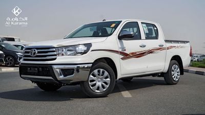 تويوتا هيلوكس 2.4L GL | Manual Transmission | RWD | Bed liner | D-4D | GCC | Zero KM | White