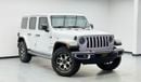 Jeep Wrangler Unlimited SAHARA 2020 Jeep Wrangler Unlimited Sahara, Warranty, Service History, GCC