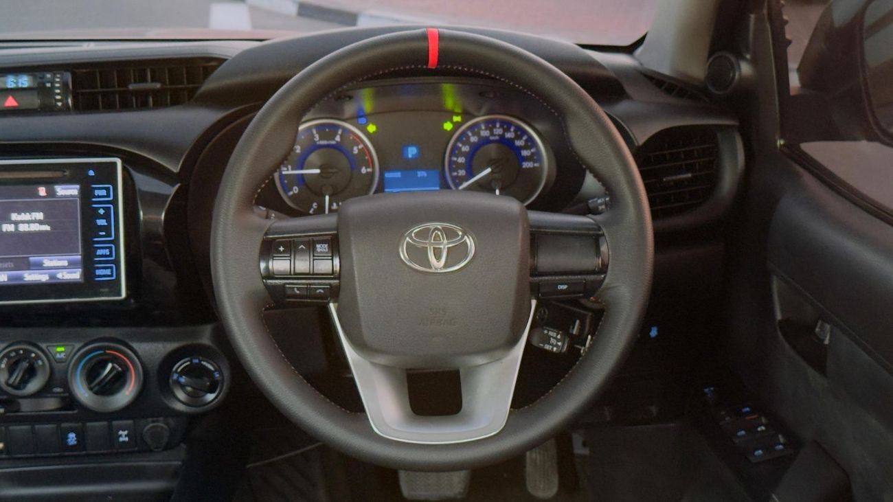 Toyota Hilux MODIFIED TO 2024 GR SPORT | AFTER MARKET SIDE FENDERS | 2.8L DIESEL | RHD | ELECTRIC SEAT | BACK CAM