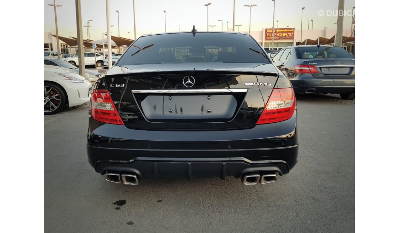 Mercedes-Benz C 350 with C63 kit package AMG from agency model 2013 full service full option panorama leather sea