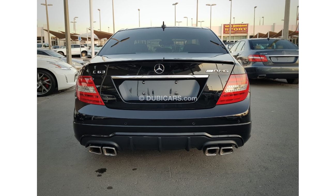 Mercedes-Benz C 350 with C63 kit package AMG from agency model 2013 full service full option panorama leather sea