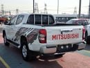 Mitsubishi L200 Used Mitsubishi58 L200 GLX 2.4L Petrol M/T 4*4  GCC White Color  2022 Model