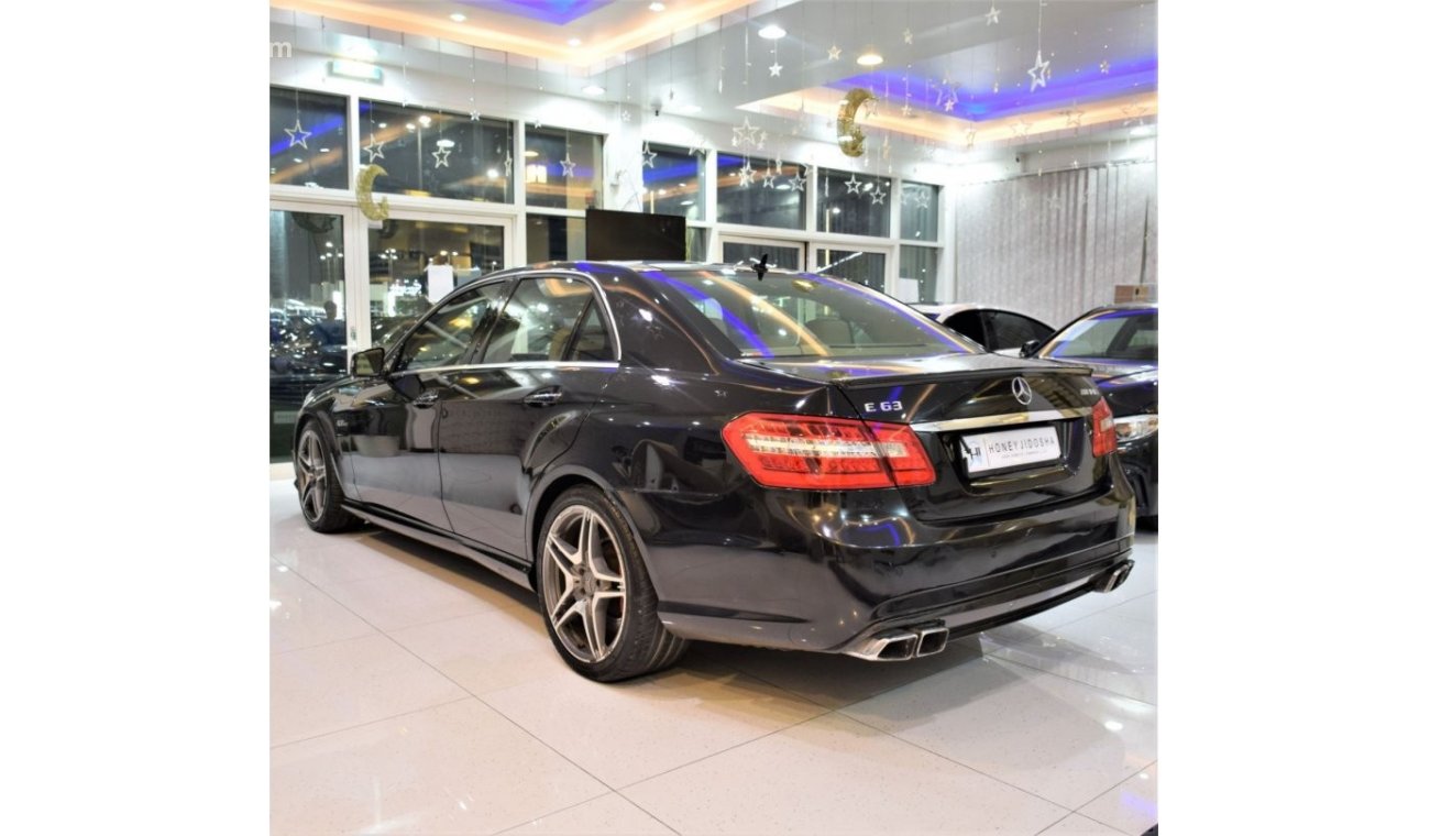 Mercedes-Benz E 63 AMG Mercedes Benz E63 AMG 2010 Model!! in Black Color! GCC