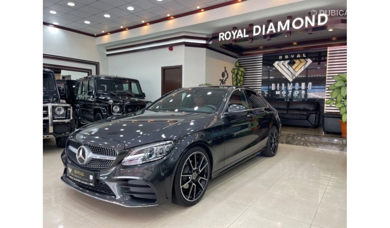 مرسيدس بنز C200 بريميوم + Mercedes Benz C200 AMG Kit GCC 2021 Under Warranty and Free Service From Agency