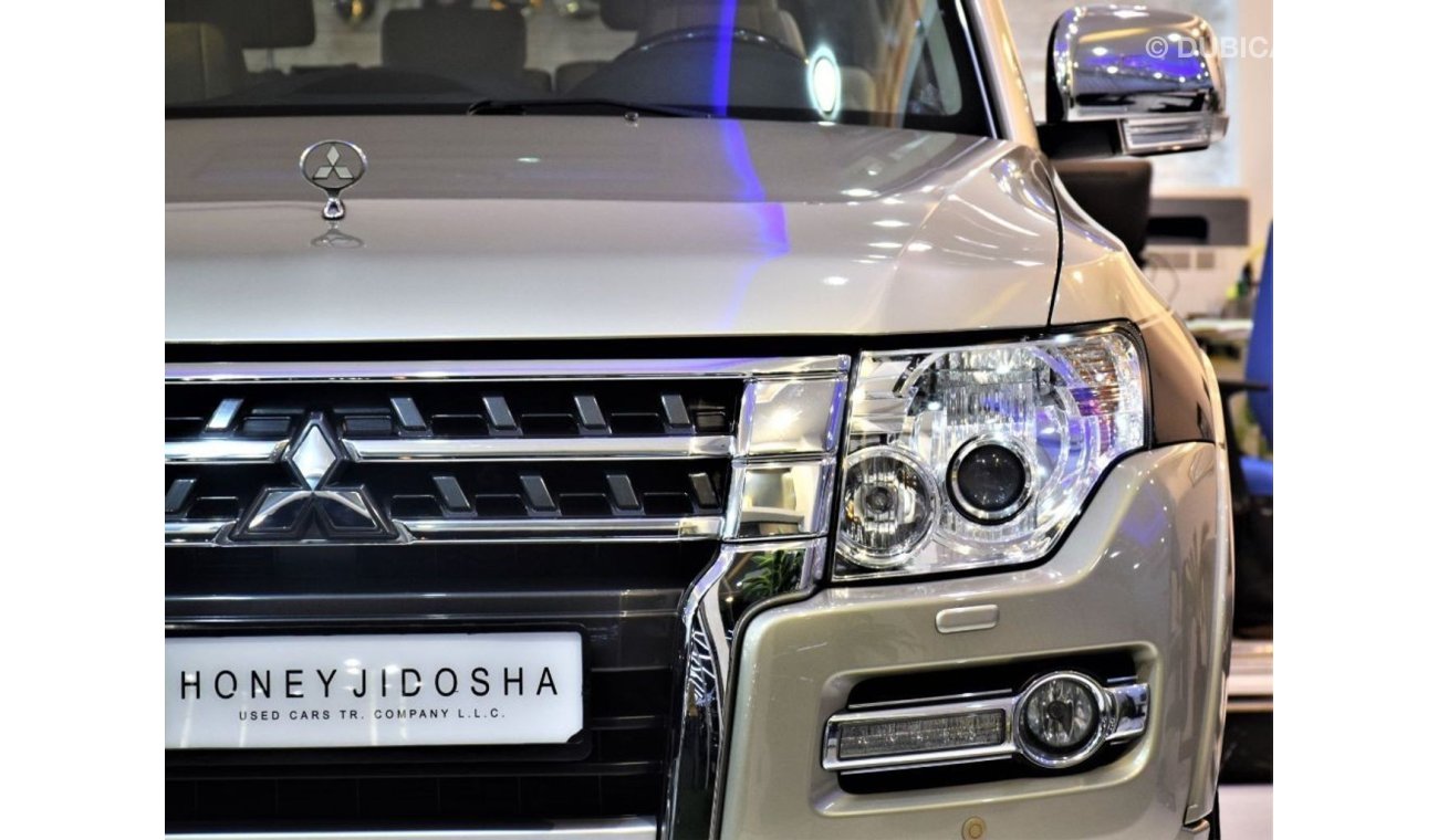 ميتسوبيشي باجيرو ONLY 30000 KM!!! Mitsubishi Pajero GLS 2015 Model!! in Gold Color! GCC Specs