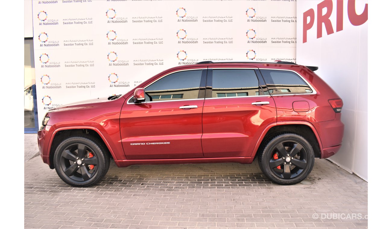 Jeep Grand Cherokee OVERLAND 3.6L V6 4X4 2014 GCC SPECS