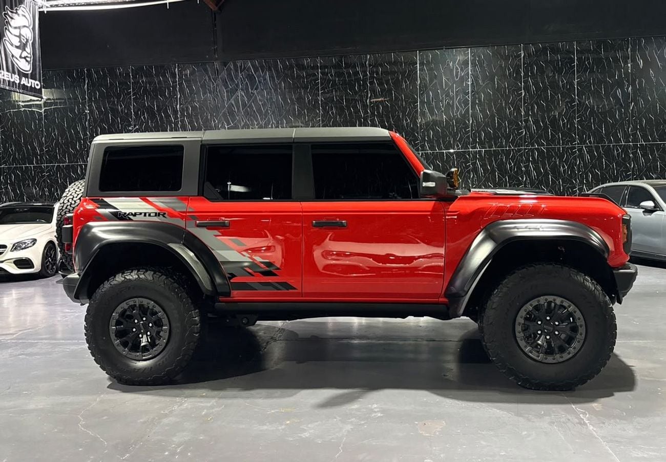 Ford Bronco RAPTOR Twin Turbo V6 | Low Mileage | GCC Original Paint | Advanced 4x4 | Excellent Condition