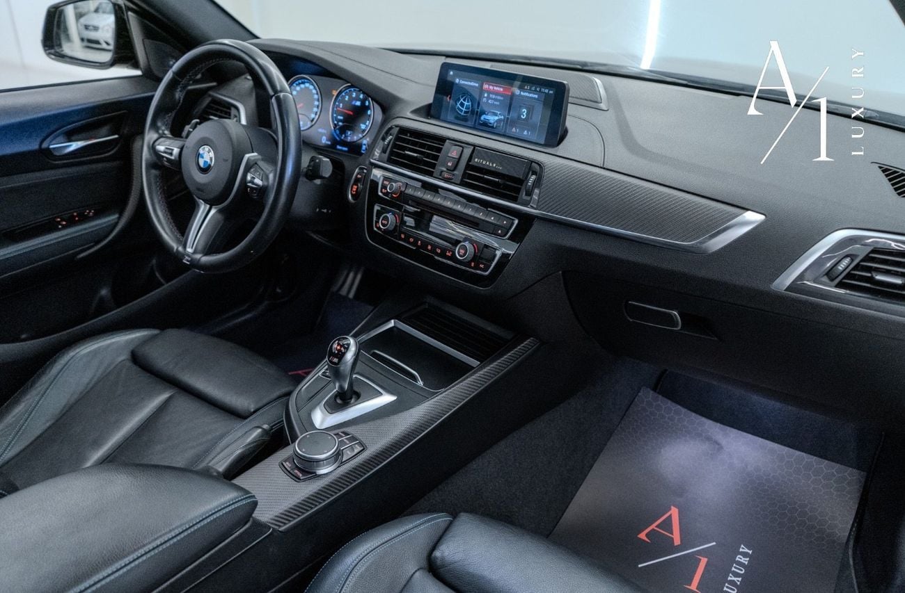 BMW M2 Std 3.0L A/T 2018 BMW M2, Excellent Condition, Full Service History, Fully Loaded, Carbon Fibre Acce