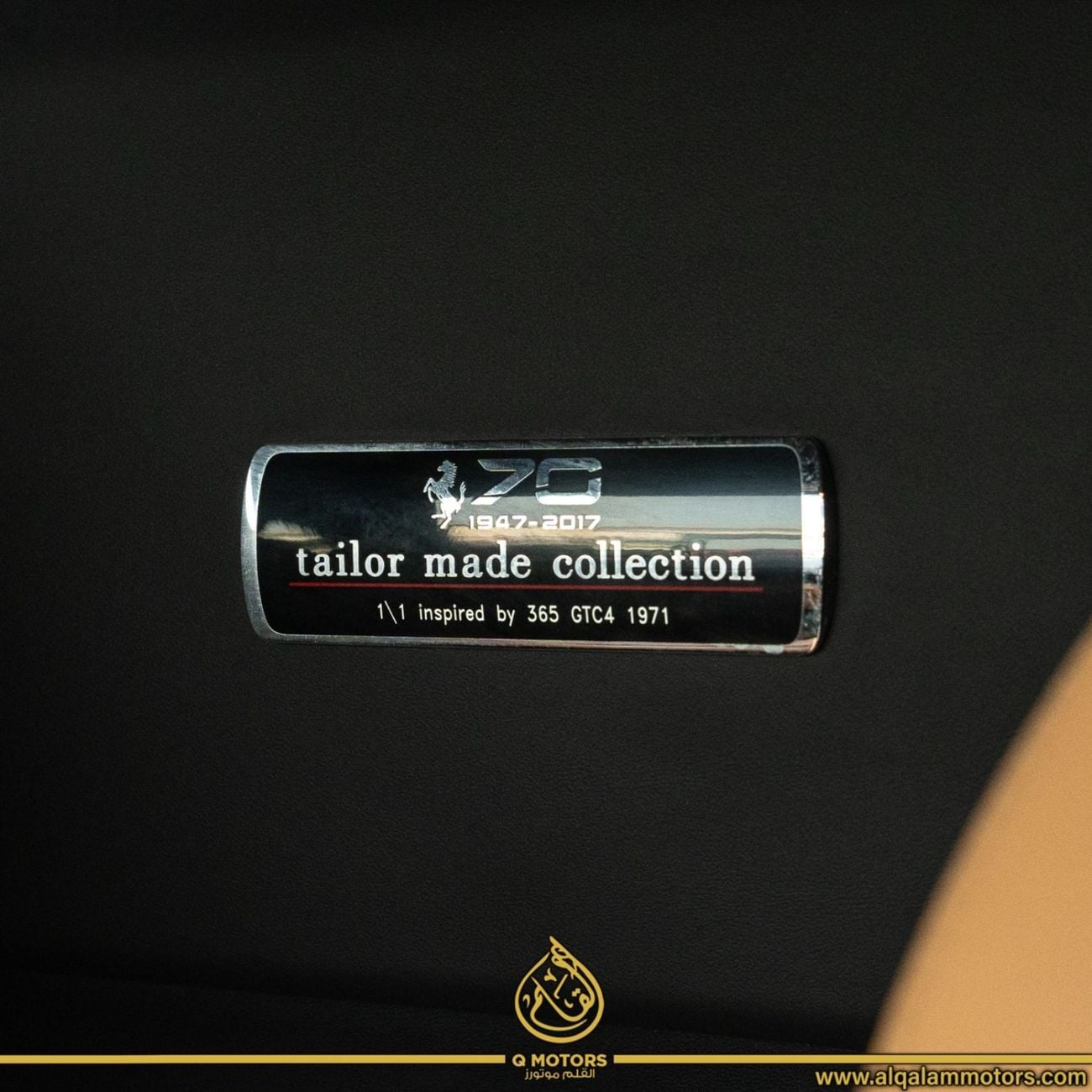 فيراري 488  2018 FERRARI 488 ( TAILOR MADE ) ( 1 OF 1 ) 70th Anniversary GCC DONE ONLY 600KM