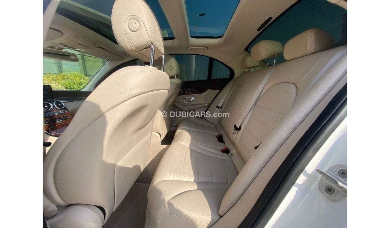 مرسيدس بنز C 200 AMG باك مرسيدس c200 خليجي بانوراما