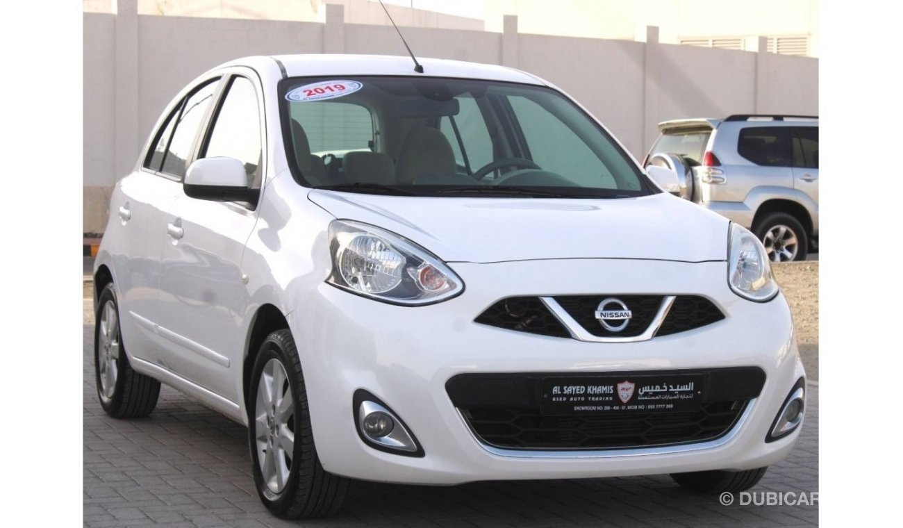 Nissan Micra SV Nissan Micra 2019 GCC, in excellent condition