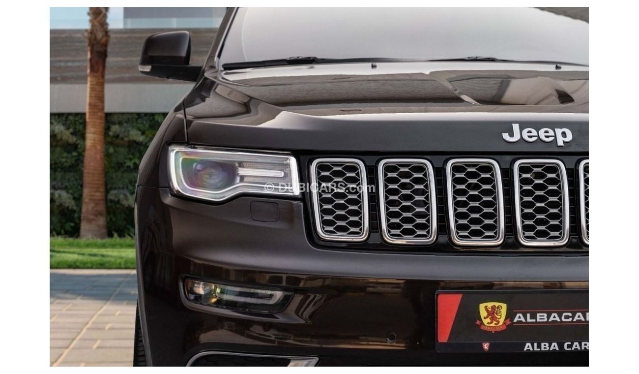 جيب جراند شيروكي Summit Edition | 1,821 P.M  | 0% Downpayment | Excellent Condition!