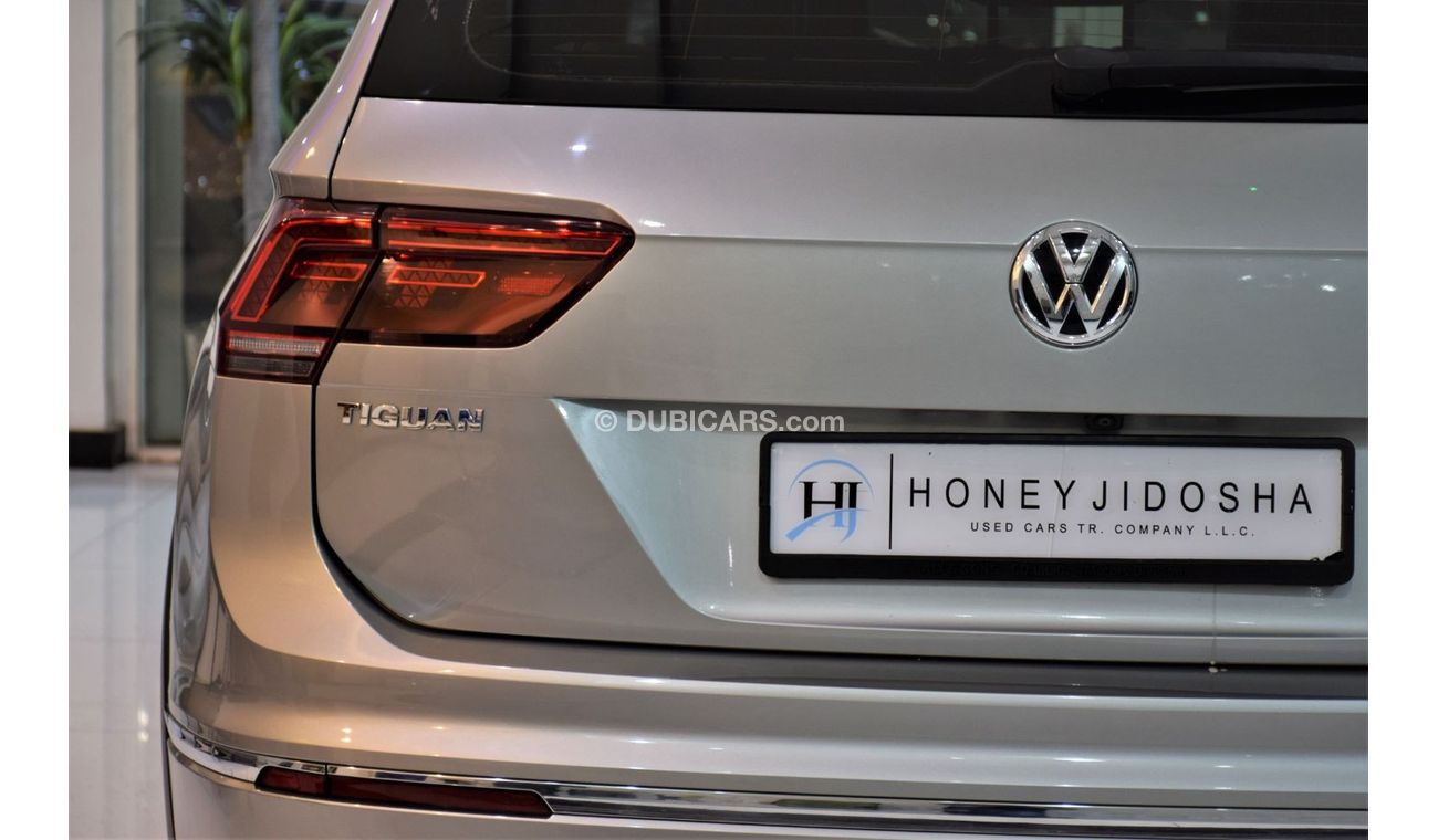 Volkswagen Tiguan EXCELLENT DEAL for our Volkswagen Tiguan R-Line 4MOTION 2019 Model!! in Beige / Silver Color! GCC Sp