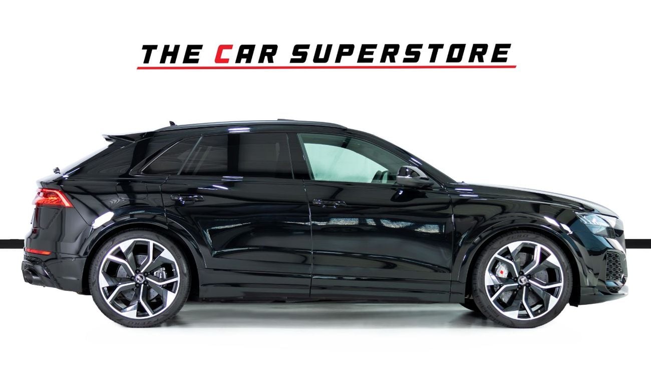 Audi RS Q8 TFSI quattro 4.0L Black On Black-Al Nabooda Warranty andService Contract-Special Order-Carbon Cerami