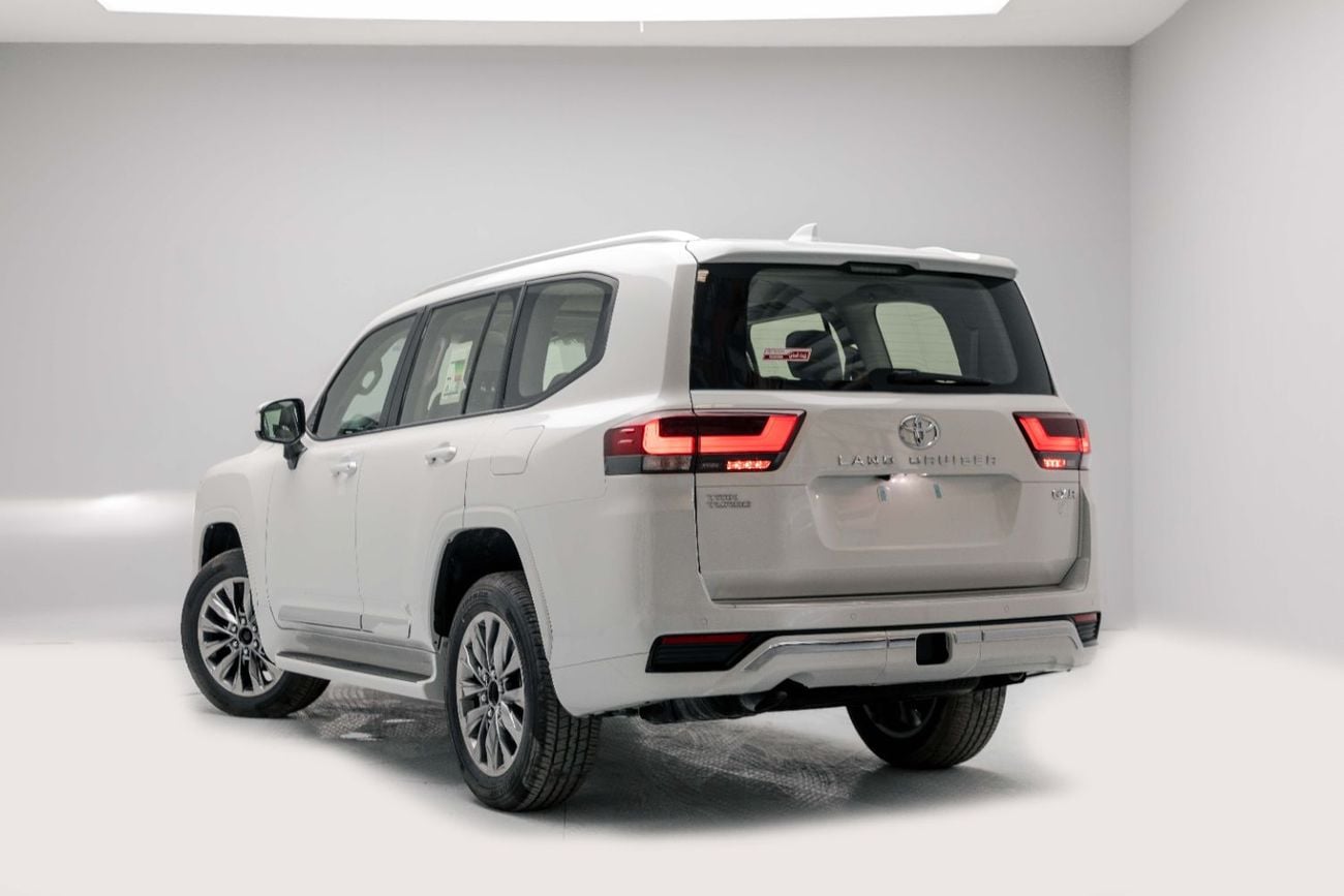 تويوتا لاند كروزر GXR 3.5L - White Inside Beige | Export Only