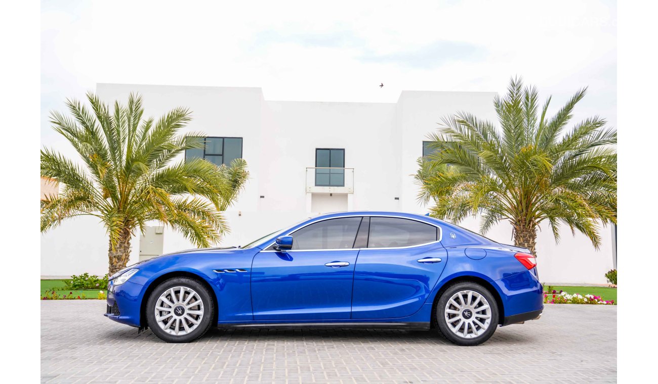 Maserati Ghibli | AED 2,526 Per Month | 0% DP | Exceptional Condition!