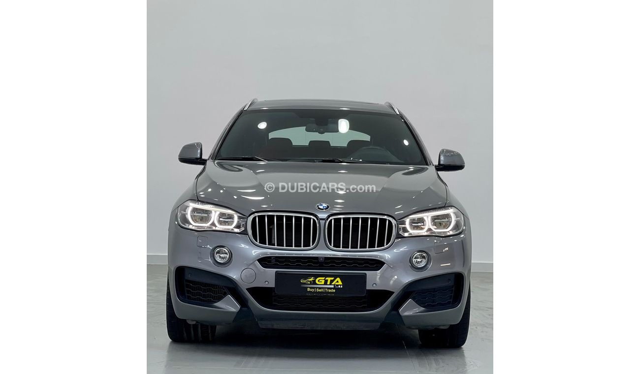 بي أم دبليو X6 2018 BMW X6 M-Sport Xdrive 50i, Full BMW History, BMW Warranty/Service Contrcat till dec 2022, GCC