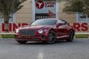 Bentley Continental GT Bentley Continental GT W12 2019 GCC | Warranty