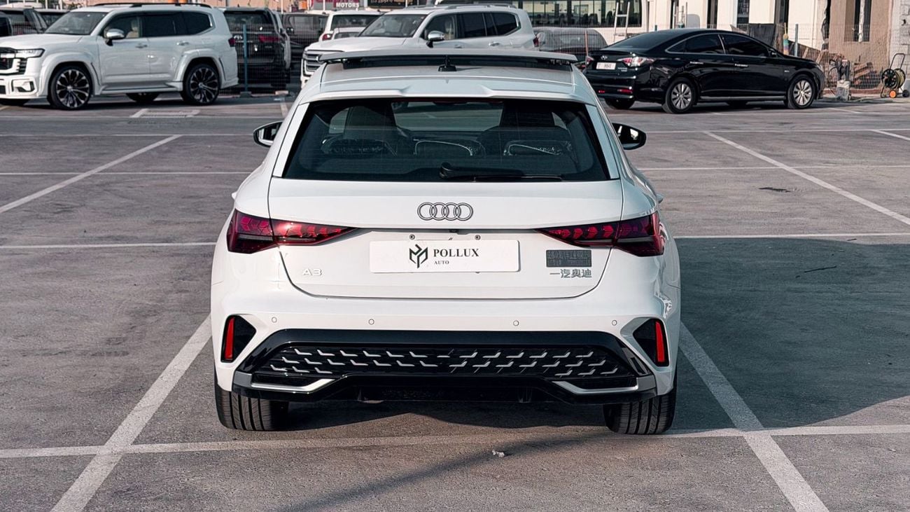 أودي A3 35 TFSI سبورت أودي A3 1.5TS لاين 2025 | كاملة المواصفات | 160 حصان | فتحة سقف بانورامية