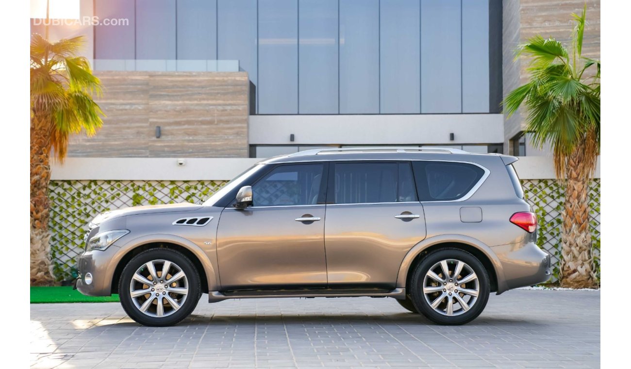 Infiniti QX80 Luxury | 2,351 P.M (4 Years) | 0% Downpayment | Full Option | Immaculate Condition!